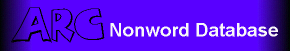 ARC Nonword Database Logo